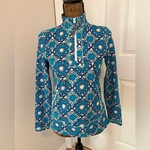 NWOT Talbots half zip pullover. Beautiful